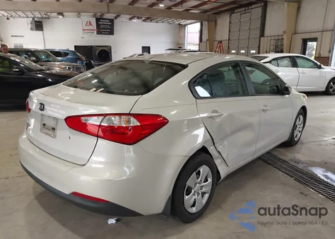 2015 Kia Forte Lx из США, поврежденный, VIN KNAFK4A62F5312280
